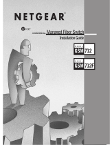Netgear GSM712 User manual