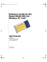 Netgear MA401 Reference guide