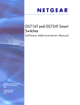 Netgear GS724TS-100NAS User manual