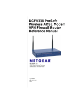 Netgear PROSAFE DGFV338 User manual