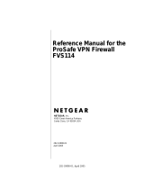 Netgear ProSafe FVS114 User manual
