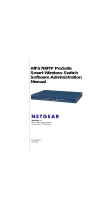 Netgear WFS709TP-100NAS User manual