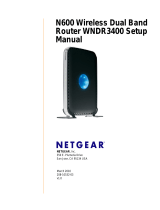 Netgear WNDR3400v1 User manual