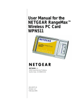 Netgear RANGEMAX WPN511 User manual