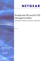 Netgear Switch M4100 User manual