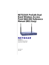 Netgear WAG302 - ProSafe Dual Band Wireless Access Point Owner's manual