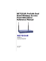 Netgear WAG302 - ProSafe Dual Band Wireless Access Point Reference guide