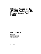 Netgear WG102 Reference guide