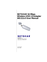 Netgear WG111v3 Owner's manual