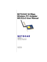 Netgear WG311v3 User manual