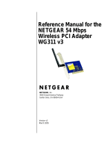Netgear WG311v3 User manual