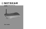 Netgear WG602 User manual