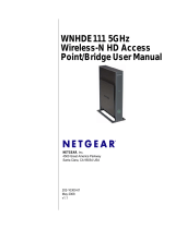 Netgear WNHDE111 User manual
