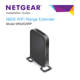 Netgear WN2500RP User manual