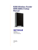 Netgear WNR2000v3 - N300 Wireless Router User manual