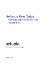 Netopia 6.3 User manual