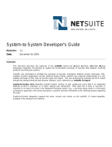 NetSuite Printer Accessories 3.1 User manual