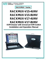 NTI RACKMUX-V15-4UNV User manual