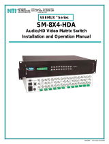 Network Technologies SM-8X4-HDA User manual