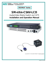 Network Technologies SM-nXm-C5AV-LCD User manual