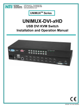 Network Technologies UNIMUX-DVI-xHD User manual