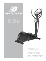 New Balance 8.0e User manual