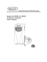 NewAir AC-10000H User manual