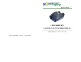 Newcon Optik LRB 3000PRO User manual