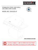 Nexgrill 720-0125-FM User manual