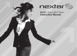 Nextar MA201-5R - 512 MB Digital Player User manual
