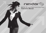 Nextar MA715 - 1 GB Digital Player User manual