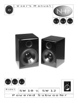 NHT Car Speaker SW 10 User manual