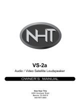 NHT VS-2 User manual