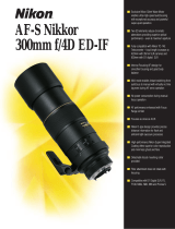 Nikon AF-S Nikkor User manual