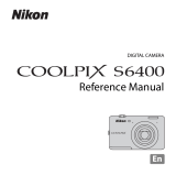Nikon S6400 User manual