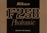Nikon F25B Photomatic User manual