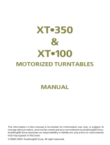 ANYTHING3D XT-350 User manual