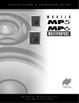 Niles Audio MP5R User manual