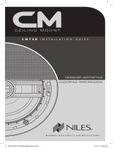 Niles Audio CM7SD User manual