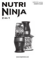 Ninja Nutri  QB3000 series Owner's manual