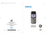 Nokia 8850 User manual