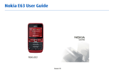 Microsoft E63 User guide