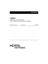 Nortel CallPilot User manual