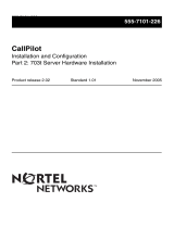 Nortel Networks CallPilot User manual