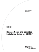Nortel Cartridge User manual