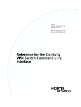 Nortel Networks Contivity1510D User manual