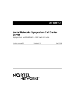 Nortel Networks DMS/MSL-100 User manual