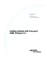 Nortel Networks Network Card 4400 User manual