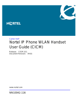 Nortel Networks 6120 User manual