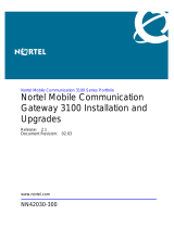 Nortel Networks NN42030-300 User manual